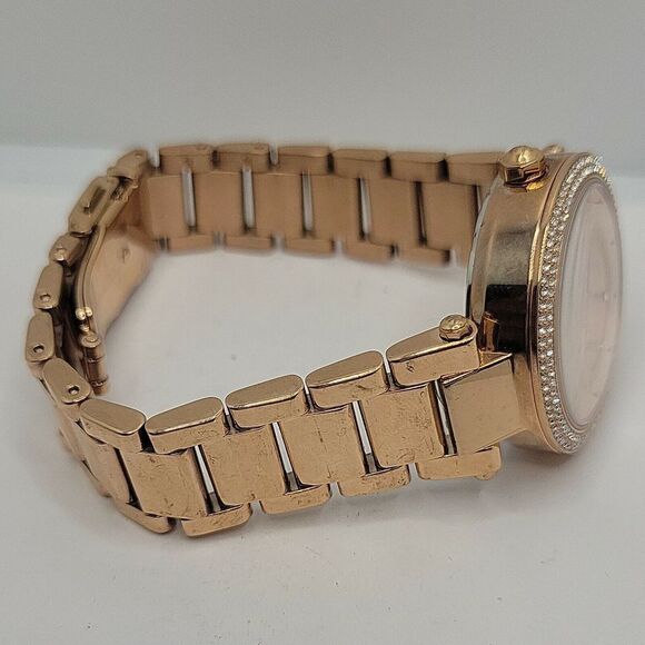 Michael Kors Parker MK6352 Womens Stainless Steel Analog Dial Quartz Watch AM469 - Picture 10 of 11